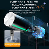 DMS Deep Muscle Stimulator Electric Deep Tissue Massage Gun High-Frequency Fascia Release Brushless Motor 6 Massage Heads