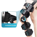 Lightweight Hinged Knee Brace for Men Women Flexible Adjustable for Simple Setting Hinges Rehabilitation