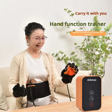 Portable Electric Training Gloves to Help Elderly People with Stiff Fingers Bend Their Fingers