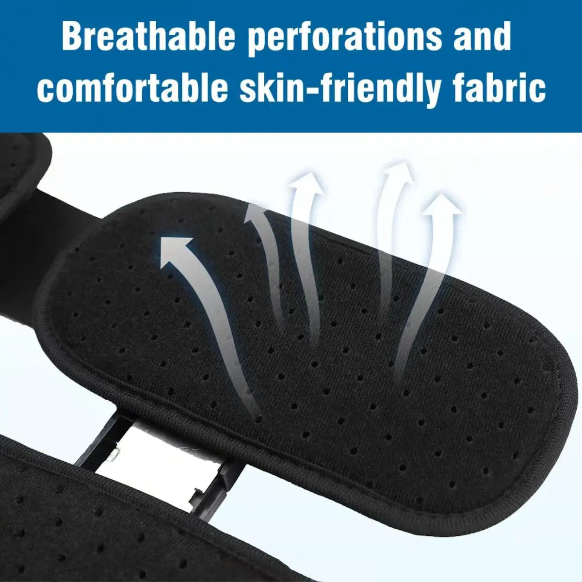 Adjustable Elastic Knee Stabilizer One Size Soft Brace for Fracture Recovery and Rehabilitation Therapy Protective Supply