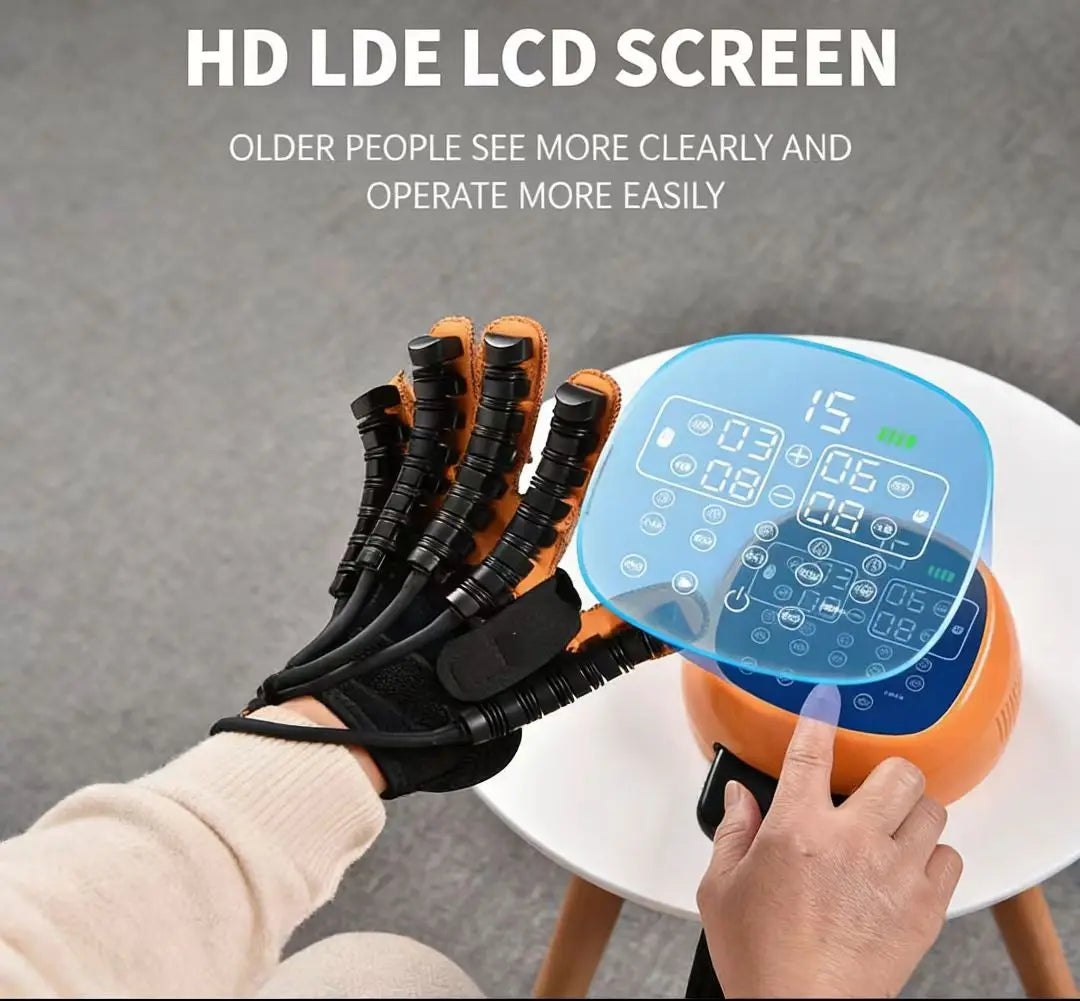Intelligent Plug-In Handheld Finger Trainer with Timing Control for Hand Exercise