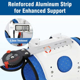 Durable Fixed Joint Stabilizer Thigh Knee Leg Support Brace with Ankle Foot Orthosis for Comfort and Stability