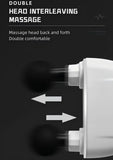 Dual-Head Deep Tissue Percussion Massage Gun Multi-Functional Fascial Therapy Portable Full Body Use 2000mAh Battery