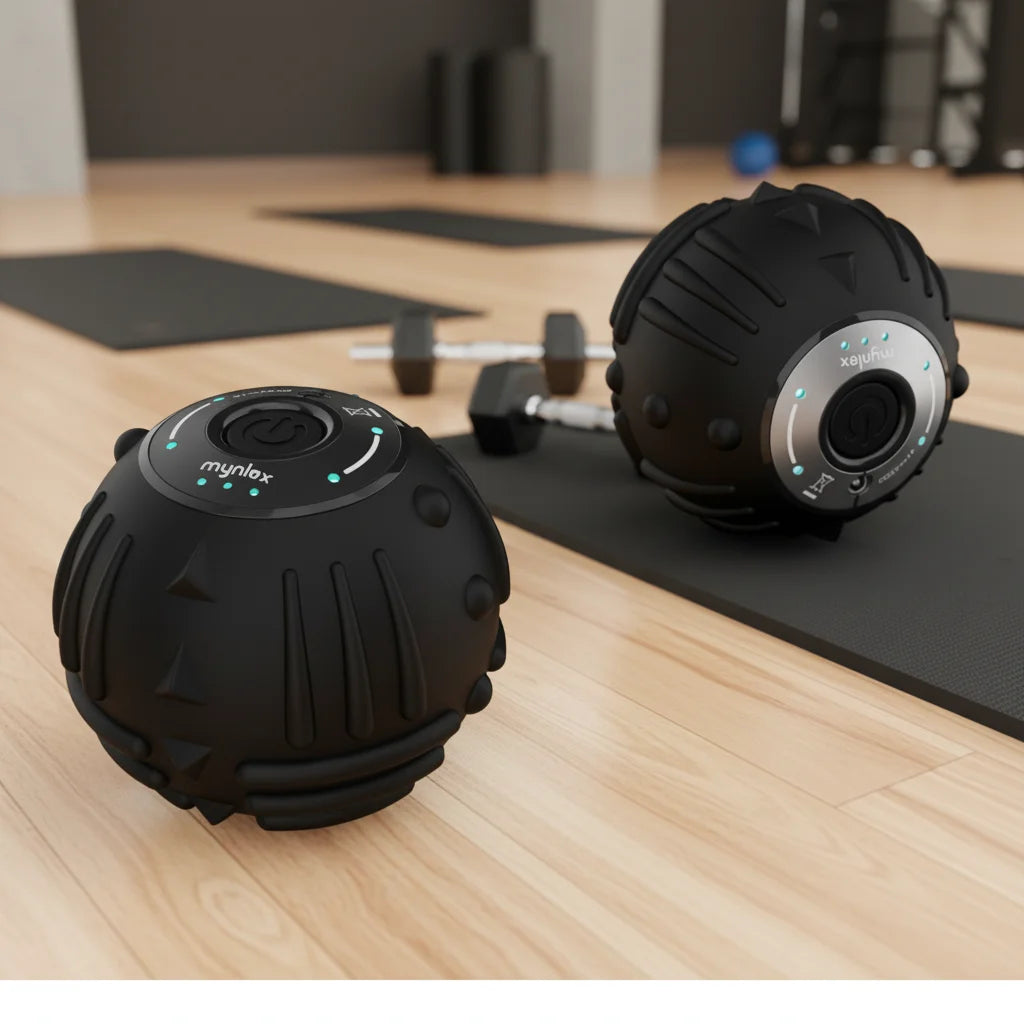 Portable Fitness Yoga Pilates Electric Vibration Massager Ball Can Relax Muscles Throughout the Body