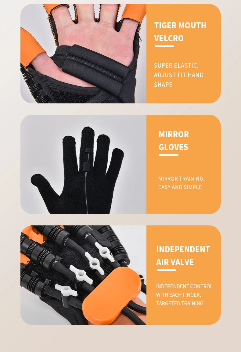 Hand Rehabilitation Robot Glove for Finger Training Exercise  Function for Stroke Recovery