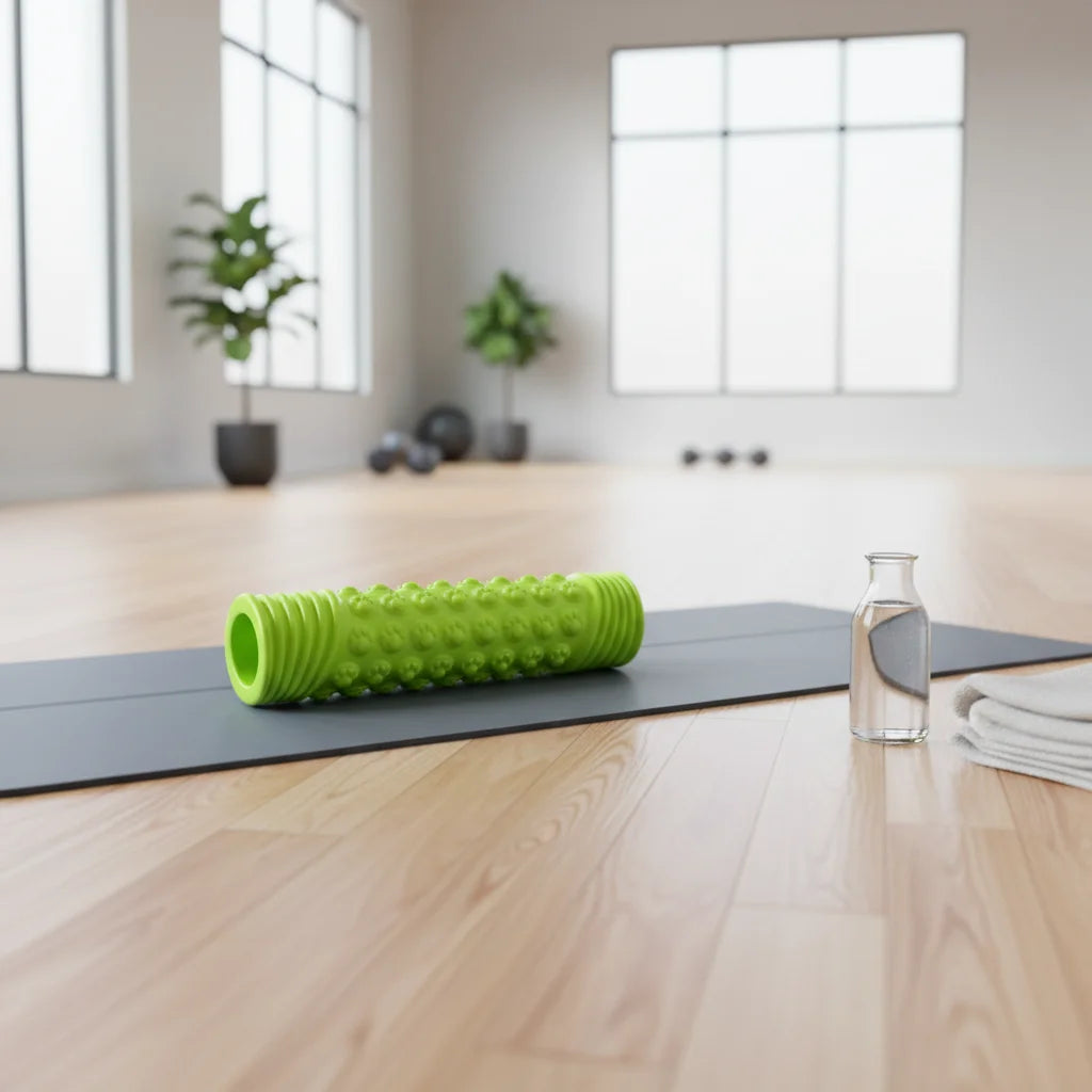 Intelligent Yoga Column with Bluetooth Music Rechargeable Battery 3 Speeds for Gym Fitness Recovery
