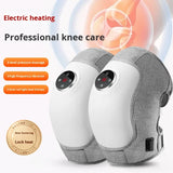 Rechargeable Electric Knee Massager with airbag Compression and Vibration, Knee Insulation and Electric Heating Knee Pads