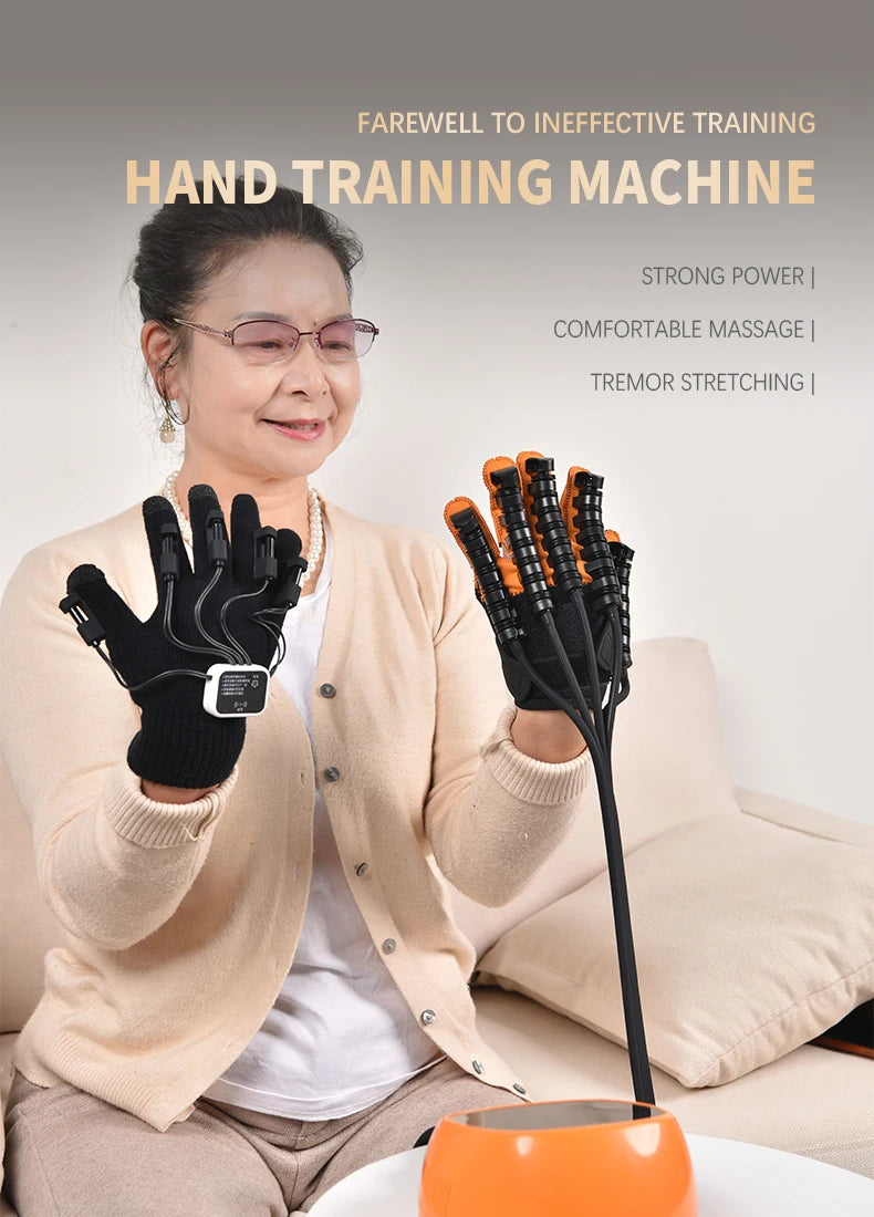 LCD Screen Fully Intelligent Multi-Finger Training Hand Movement Rehabilitation Equipment