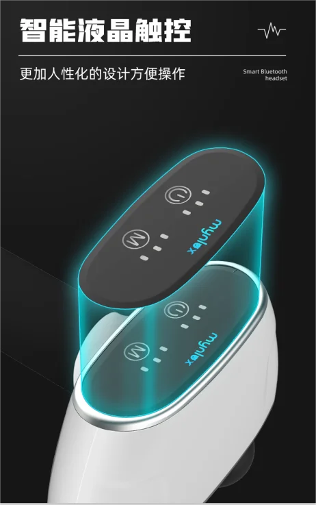 Dual-Head Deep Tissue Massage Gun with Multi-Functional Fascial Therapy Full Body Use 2000mAh Battery