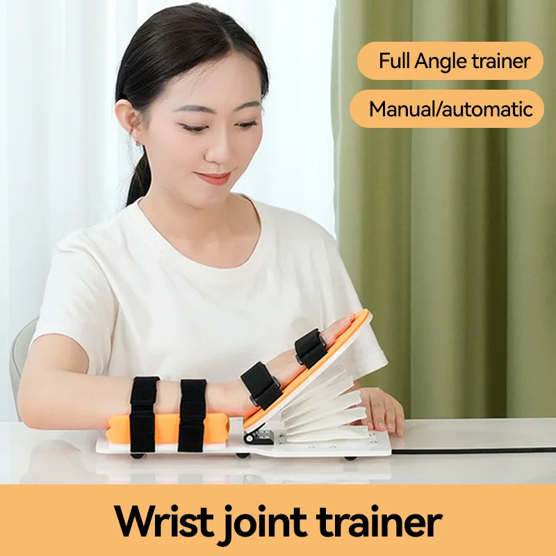 Hand Wrist Joint Trainer to Assist in Wrist Bending Training and Rehabilitation