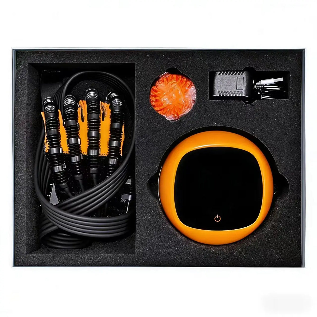 Intelligent Finger Training Glove ML-113 Wireless Mirror Sensor 2 Hours Use LCD Display Built-In Lithium Battery Timing