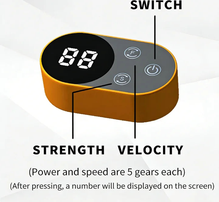 Touch Button Control Device ML-120 for Hand Rehabilitation and Damaged Finger Treatment