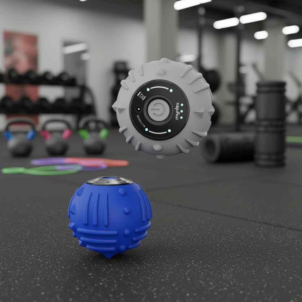Portable Fitness Yoga Pilates Electric Vibration Massager Ball Can Relax Muscles Throughout the Body