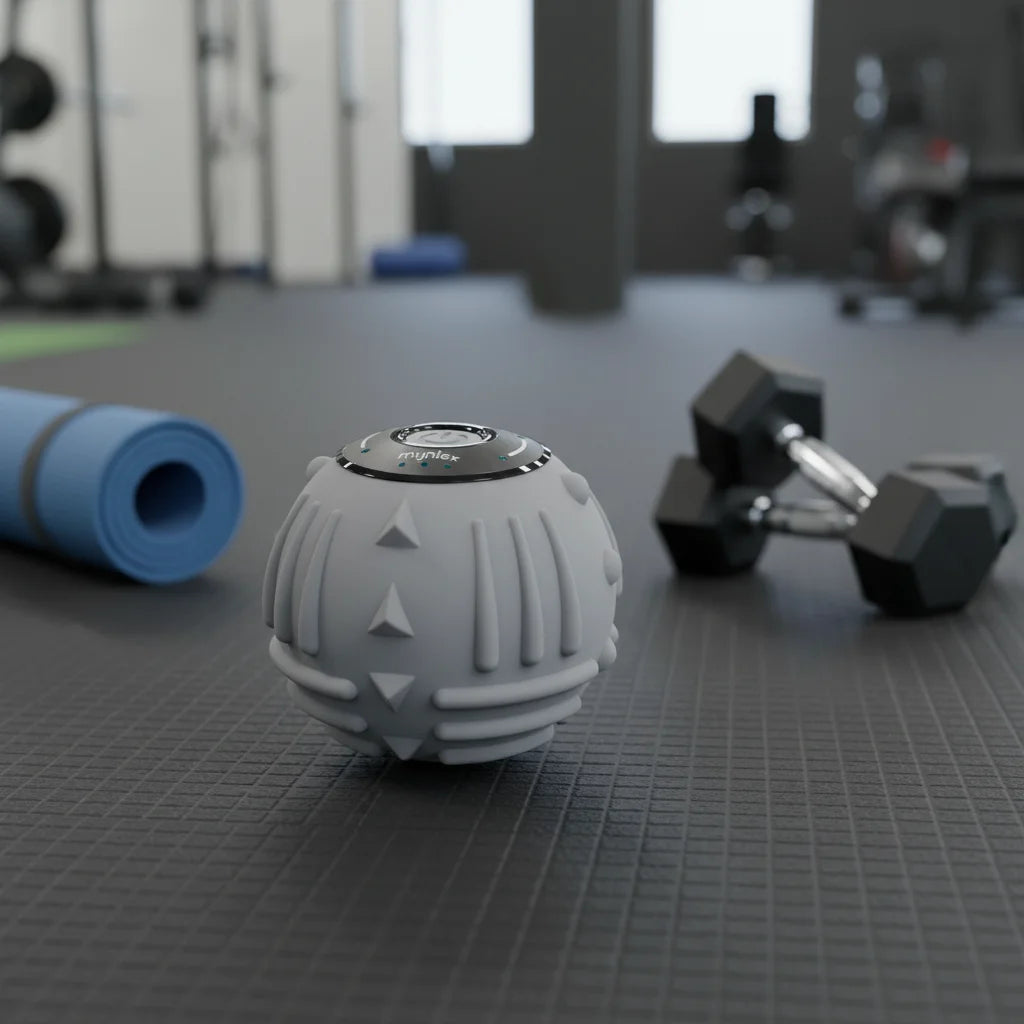 Portable Fitness Yoga Pilates Electric Vibration Massager Ball Can Relax Muscles Throughout the Body