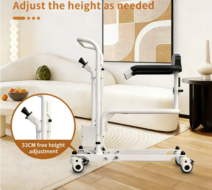 Electric Transfer Machine Adjustable Transfer Chair for Home Use Model Assist Paralyzed Individuals