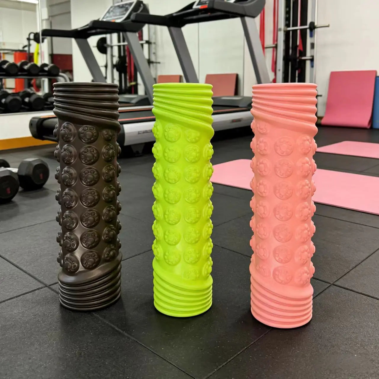 Intelligent Yoga Column with Bluetooth Music Rechargeable Battery 3 Speeds for Gym Fitness Recovery