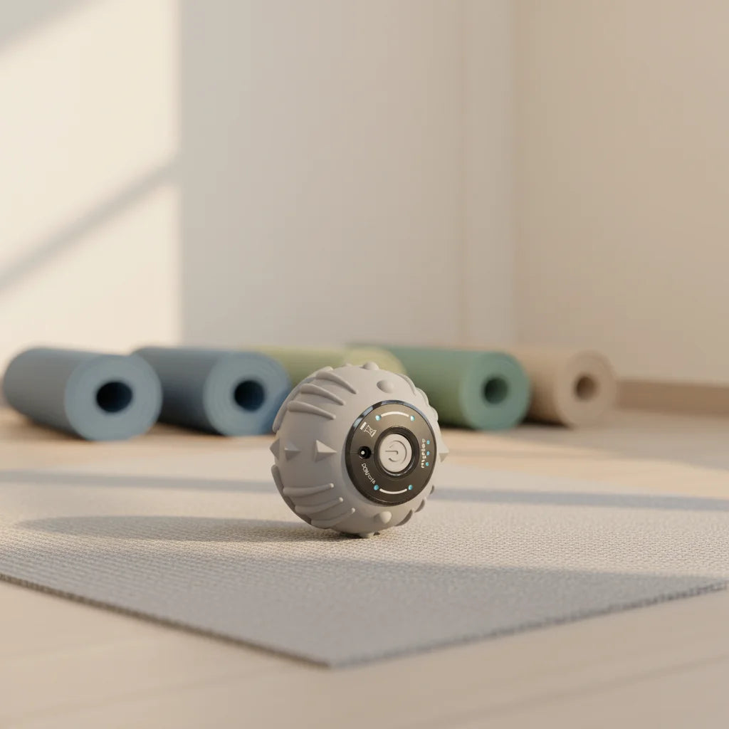 Portable Fitness Yoga Pilates Electric Vibration Massager Ball Can Relax Muscles Throughout the Body