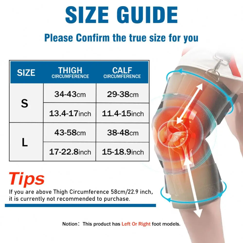 Professional Adjustable Knee Pads Stabilizer One Sports Protective Gear Wholesale Knee Splint Brace