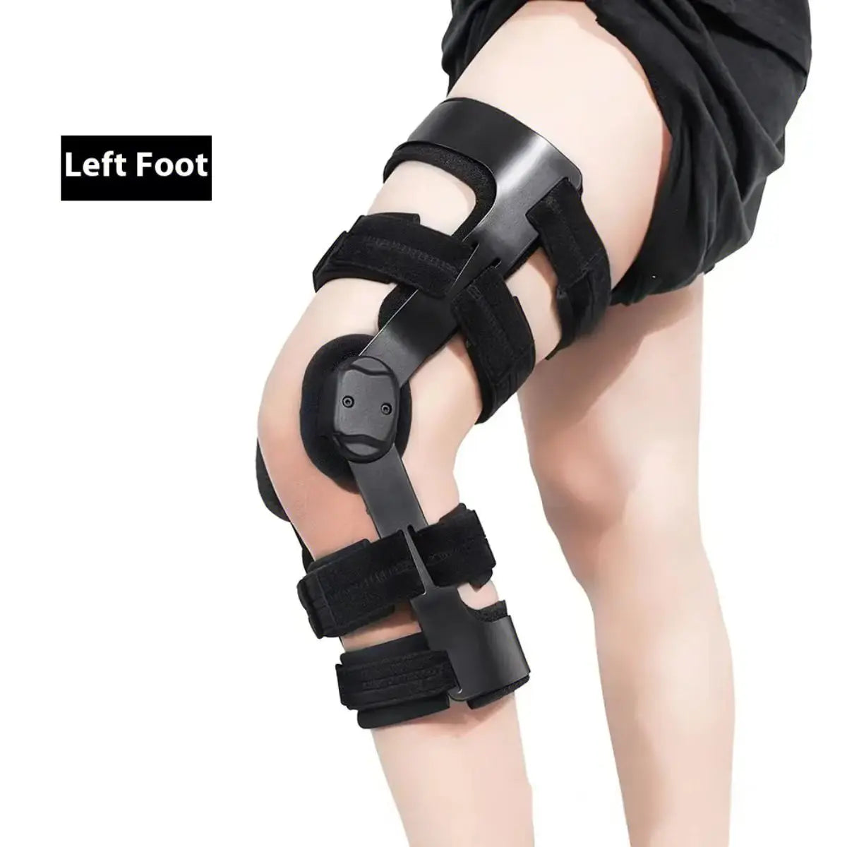 Dual Upright Unloader Knee Brace for Osteoarthritis OA Medial and Lateral Pain Relief Protective Knee Support