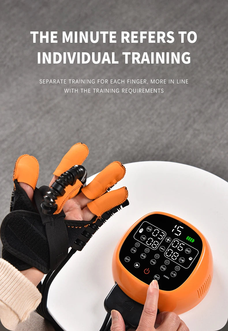 Intelligent Assisted Rehabilitation Robot Finger Exerciser with Timing Control for Hand Muscle Recovery
