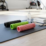 Deep Tissue Trigger Point Therapy Electric Massage Rollers USB Rechargeable Timing Control for Body Muscle Recovery Pain Relief
