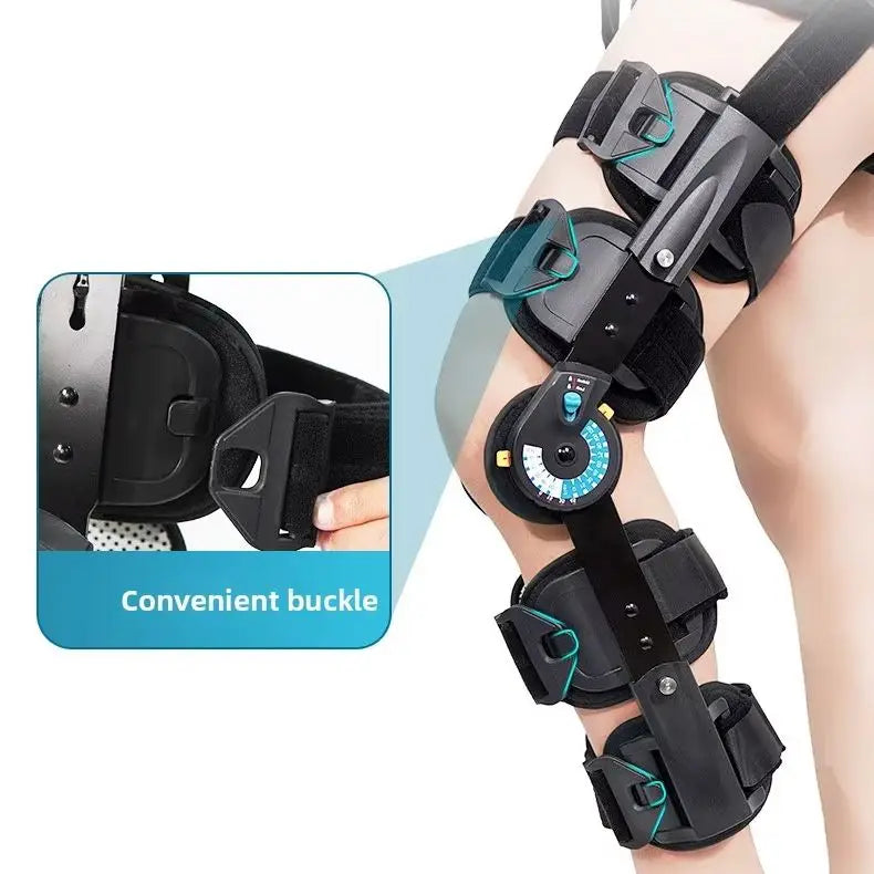Lightweight Hinged Knee Brace for Men Women Flexible Adjustable for Simple Setting Hinges Rehabilitation