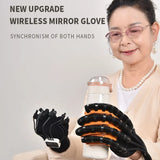 LCD Screen Robotic Hand Therapy Glove 5 Modes 15 Strength Levels Wireless Mirror Training