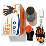 Hand Rehabilitation Glove with Manual-Wired Control and Plug-In Power for Finger Training and Hand Exercise