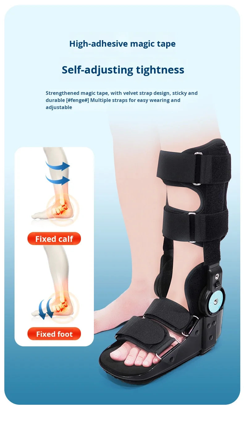 High Quality Medical Airbag Button-Fixed Ankle Support Soft Breathable Sports Training & Rehabilitation Foot Protection