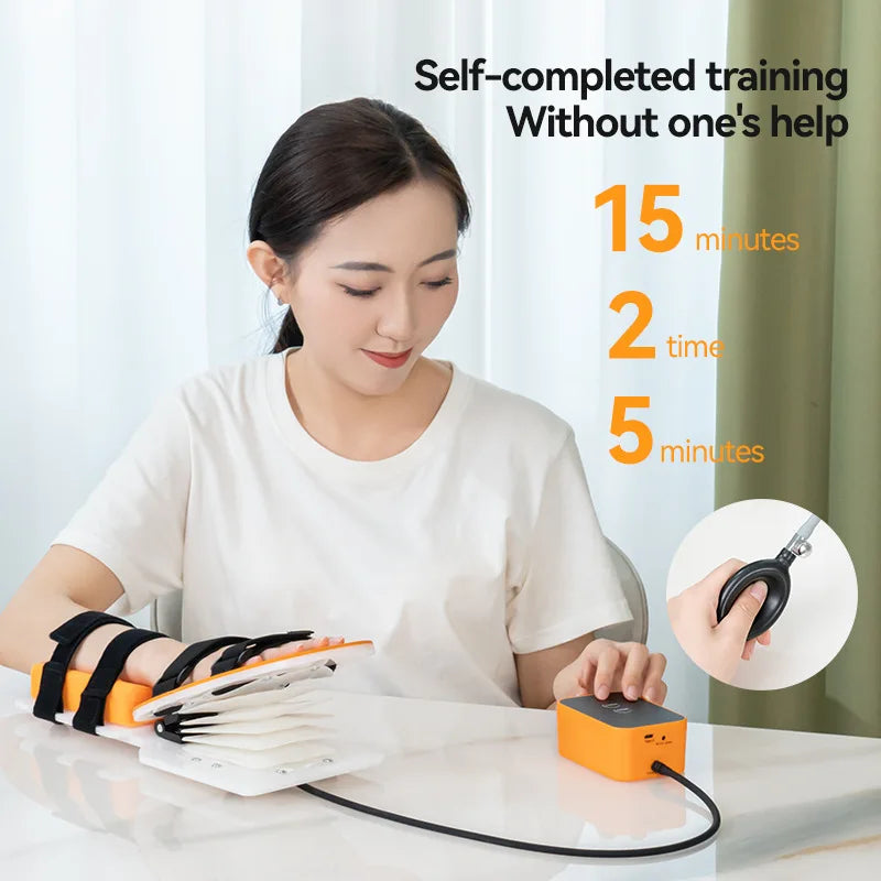 Hand Wrist Joint Trainer to Assist in Wrist Bending Training and Rehabilitation
