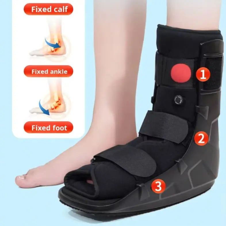 2026 Clinic Supplier Hot Sale Breathable Ankle Joint Stabilizer for Acute Ankle Sprains Conservative Walking Boot Rehabilitation