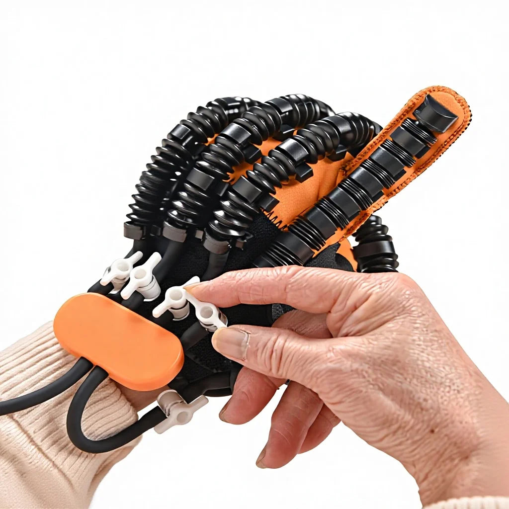 Factory Stock Rehabilitation Robot Glove for Hand Training and Finger Stiffness Relief